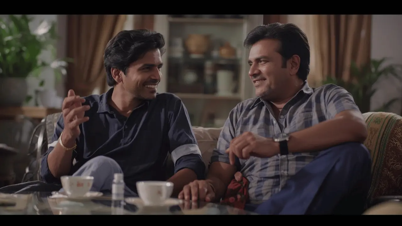 Indian person listening with empathy and understanding