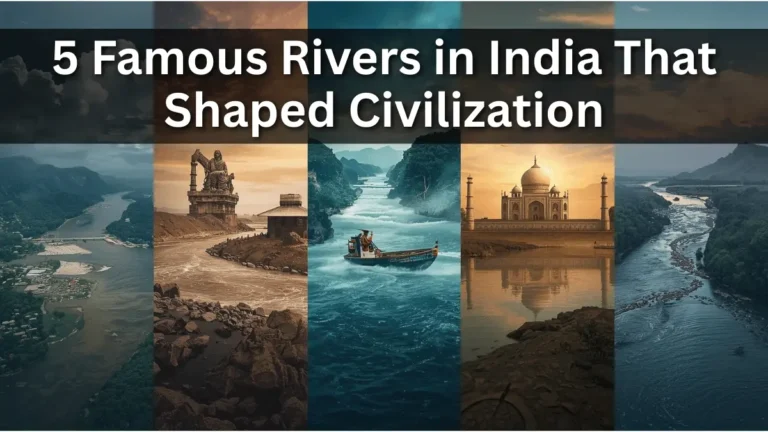 5 Famous Rivers in India That Shaped Civilization, Culture, and Curiosity