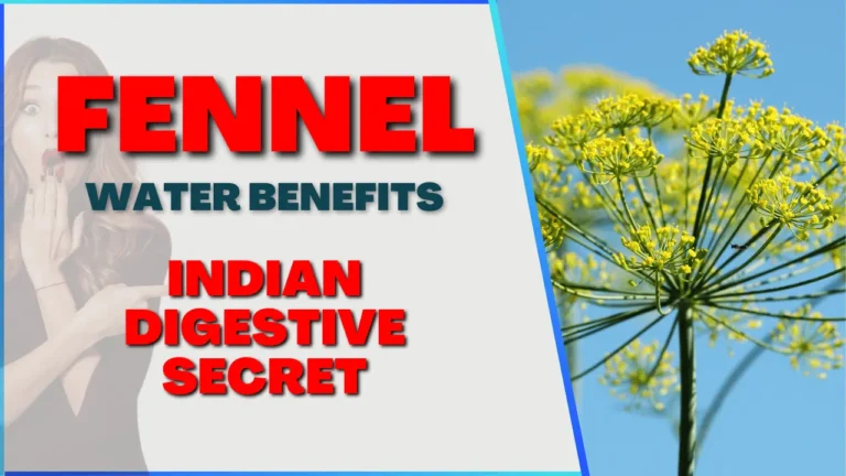Why Drinking Fennel Water Daily Helps the Body