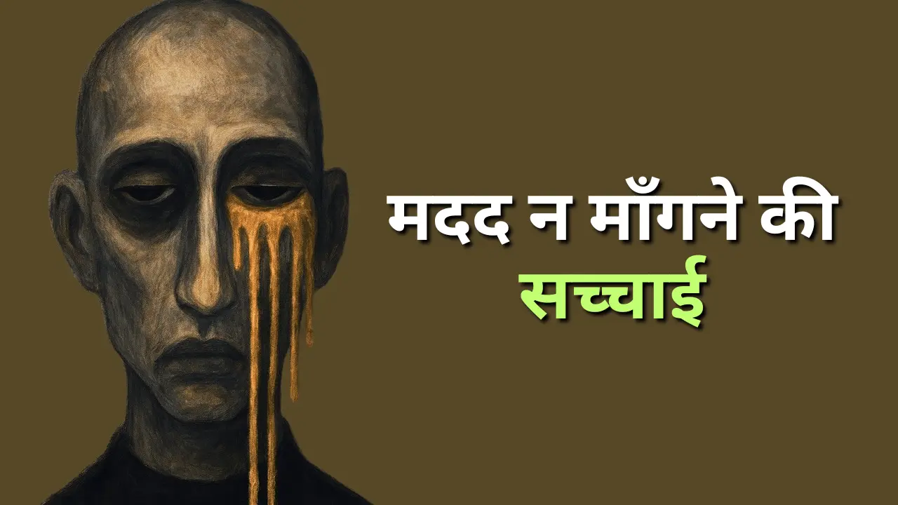 Person feeling overwhelmed but not asking for help