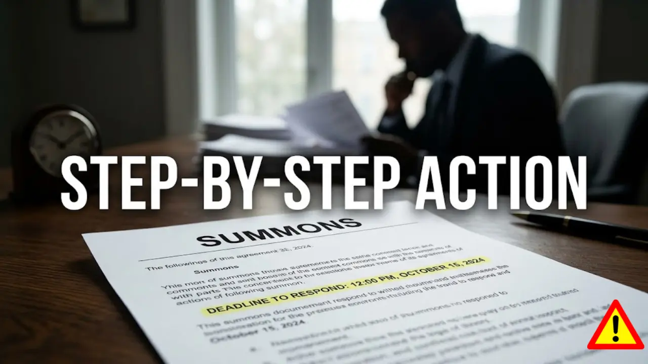 Court summons explained clearly with practical steps to help manage legal notices confidently.
