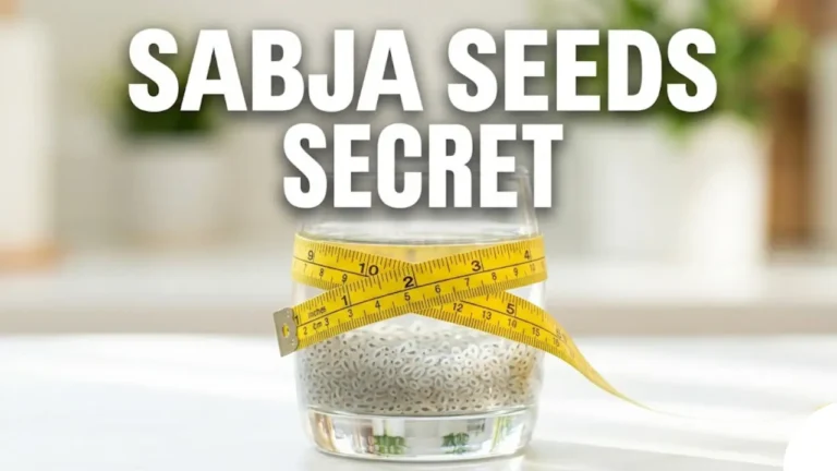 Discover how sabja seeds support natural weight loss by reducing hunger improving digestion and controlling cravings. Simple daily use tips included.