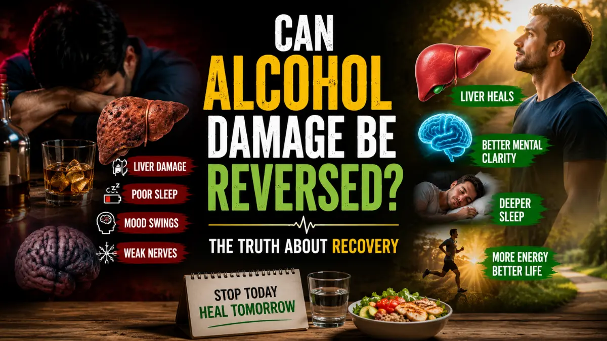 Can the body heal from alcohol damage? Learn what may recover after stopping, what can become permanent, and how to read warning signs early now.