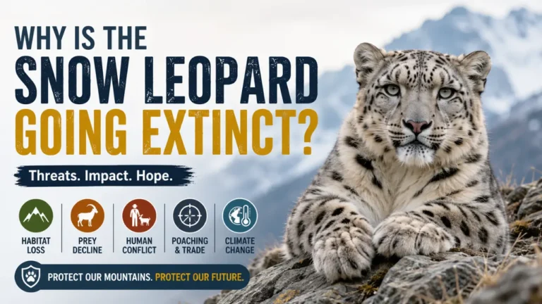 Learn why the snow leopard is at risk, what threatens its mountain home, and why this rare big cat still needs protection.